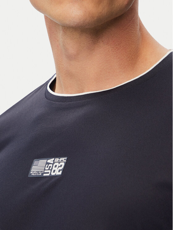 Beverly Hills Polo Club Beverly Hills Polo Club Majica P-SS26M-TS0172 Mornarsko modra Regular Fit