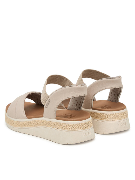 Skechers Skechers Sandały Skechers Slip-Ins: BOBS Sun Ray Beżowy