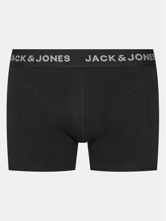 Jack&Jones Jack&Jones Набір з 3 пар боксерів Solid 12254363 Чорний