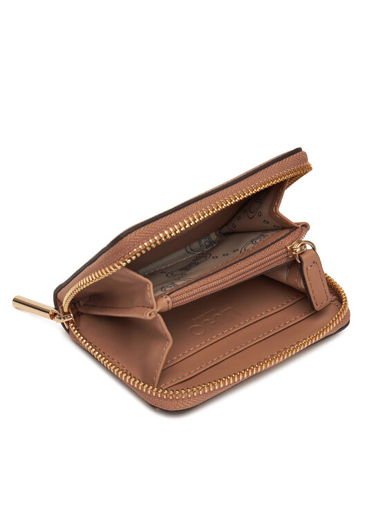 Liu Jo Liu Jo Majhna ženska denarnica S Zip Around AA5169 E0087 Rjava