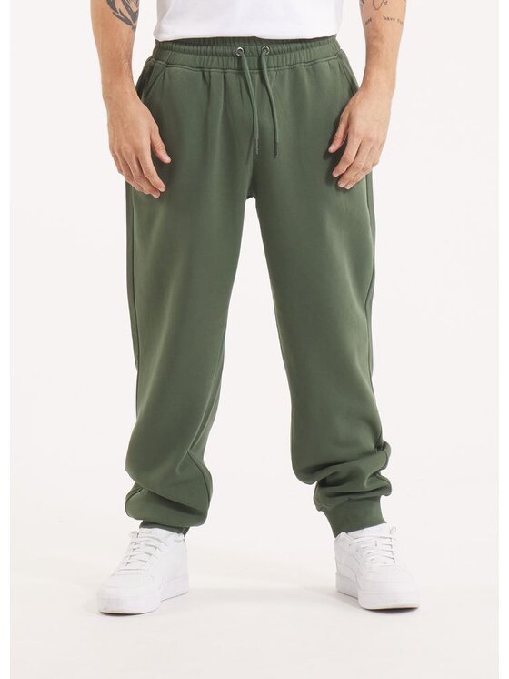 PITBULL Męskie PITBULL Spodnie dresowe, rozmiar M Zielone, Spodnie dresowe męskie Washed Lancaster II XL