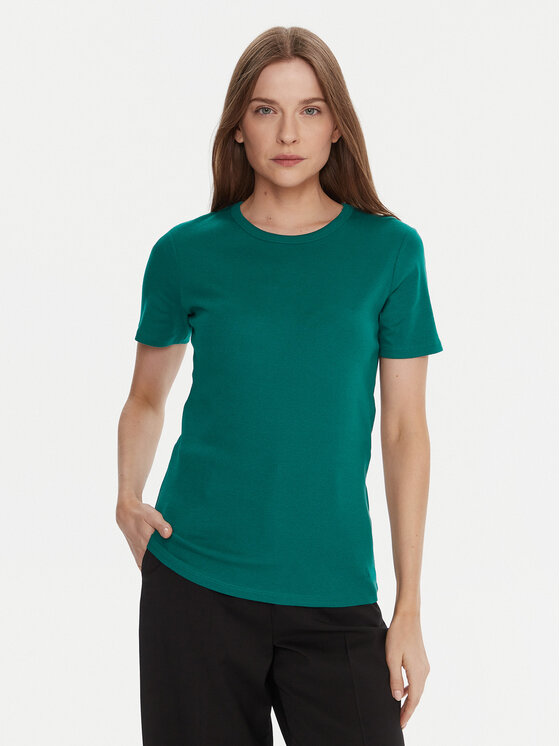 United Colors Of Benetton Tricou 3GA2E16A0 Albastru Regular Fit