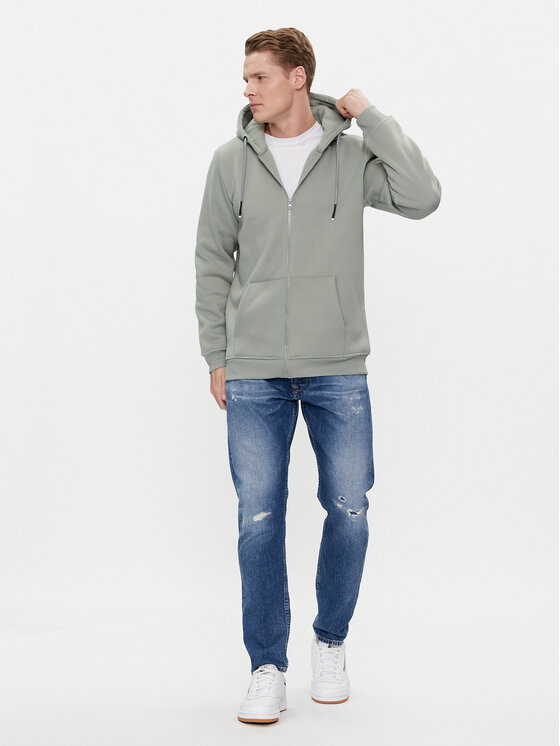 Brave Soul Brave Soul Felpa MSS-628SPECTRUMD Verde Straight Fit