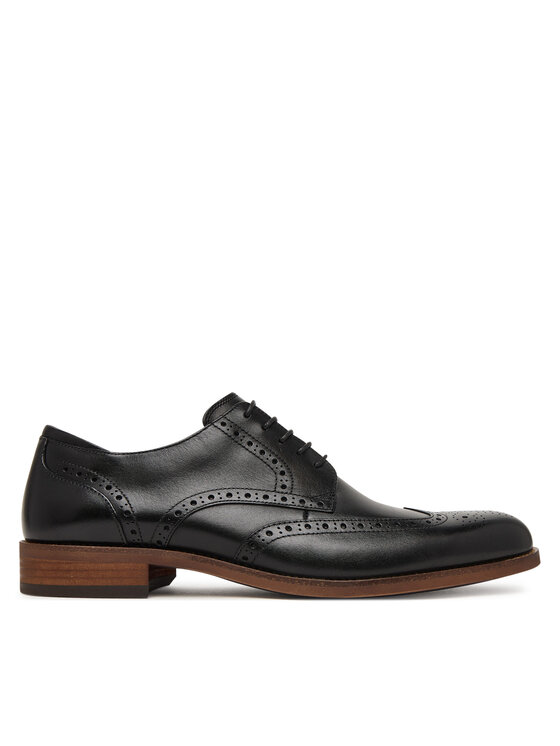 Clarks Clarks Félcipő CraftRemi Tip 26186390 Fekete