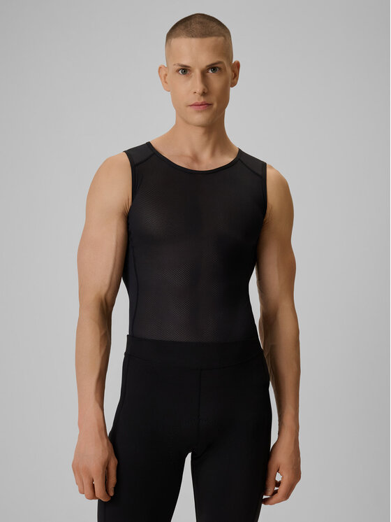 4F 4F Koszulka rowerowa ALTERNATIVE PATH Czarny Slim Fit