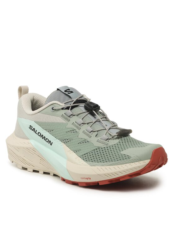 Salomon Pantofi Sense Ride 5 L47212300 Verde alergare imagine noua