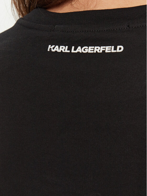 KARL LAGERFELD KARL LAGERFELD T-särk A1W17129 Must Regular Fit