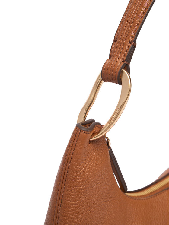 Calvin Klein Calvin Klein Handtasche Slouchy Leather Shoulder Bag LV04F3657G Hellbraun