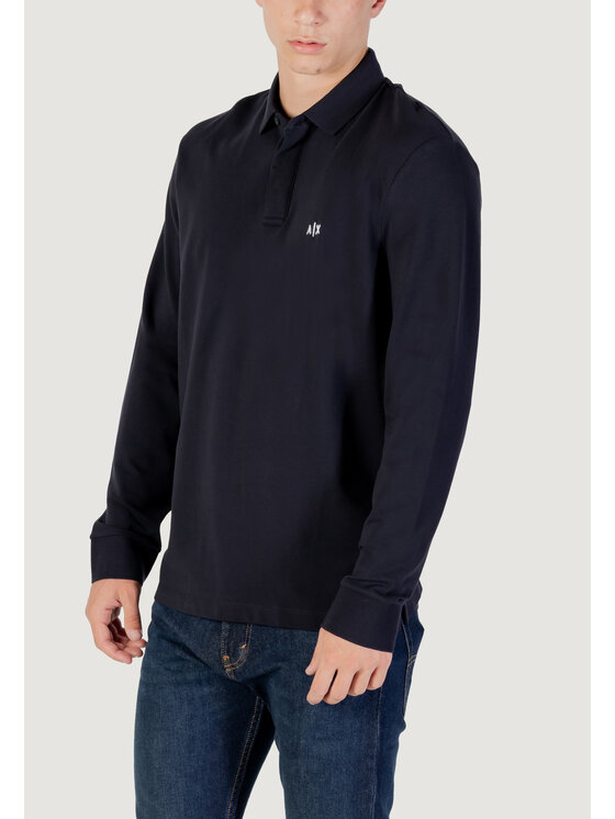 Armani Exchange Armani Exchange Polo XM001288 AF17321 Niebieski Casual Fit