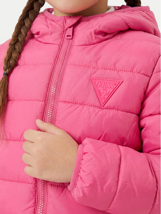 Guess Guess Giubbotto piumino H4BT03 WCFM0 Rosa Regular Fit