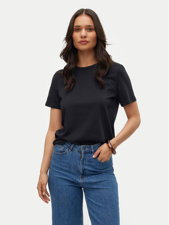 Vero Moda Vero Moda T-Shirt Paulina 10316991 Černá Regular Fit