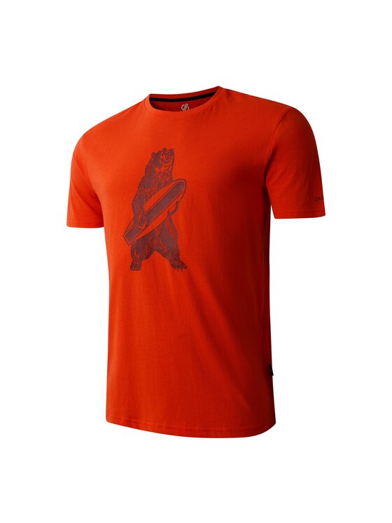 Dare2B Dare2B T-Shirt Movement II Czerwony Board Fit