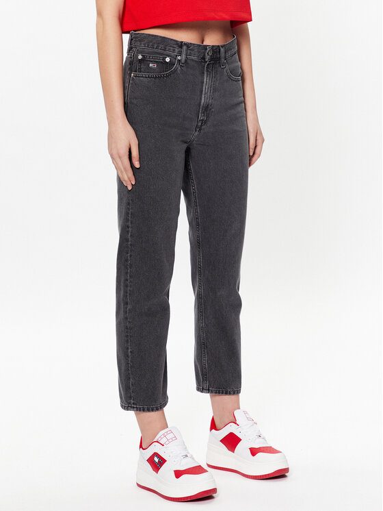 Tommy Jeans Jeans hlače Harper DW0DW15503 Črna Relaxed Fit