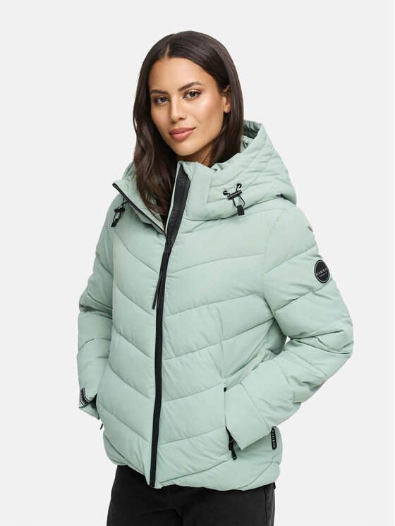 Marikoo Marikoo Kurtka zimowa Samuiaa XVI Zielony Regular Fit