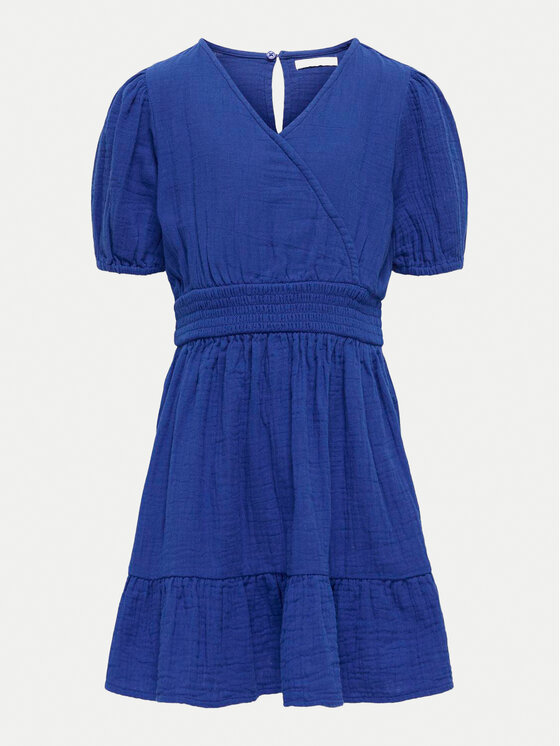 Kids ONLY Kids ONLY Letní šaty Thyra 15339620 Modrá Regular Fit