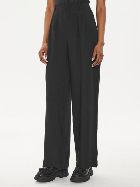 Calvin Klein Jeans Pantaloni di tessuto J20J223917 Nero Relaxed Fit, taglia : M