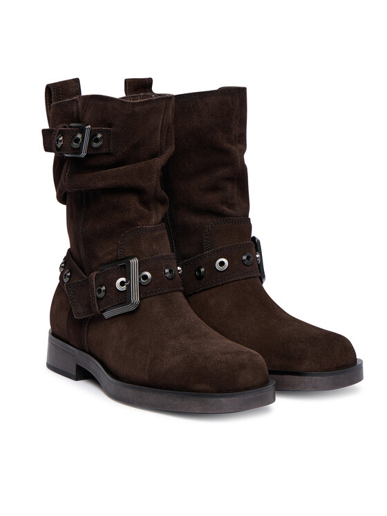 Tamaris Tamaris Polokozačky 1-25472-45 Hnědá