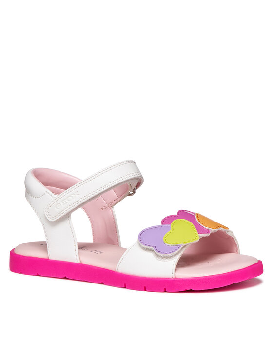 Geox Geox Szandál J Sandal Joyfoot Gir J65P1D 000BC C0653 S Fehér