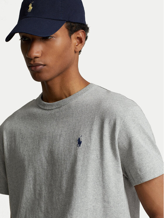 Polo Ralph Lauren Polo Ralph Lauren Тишърт Classics 710811284004 Сив Regular Fit