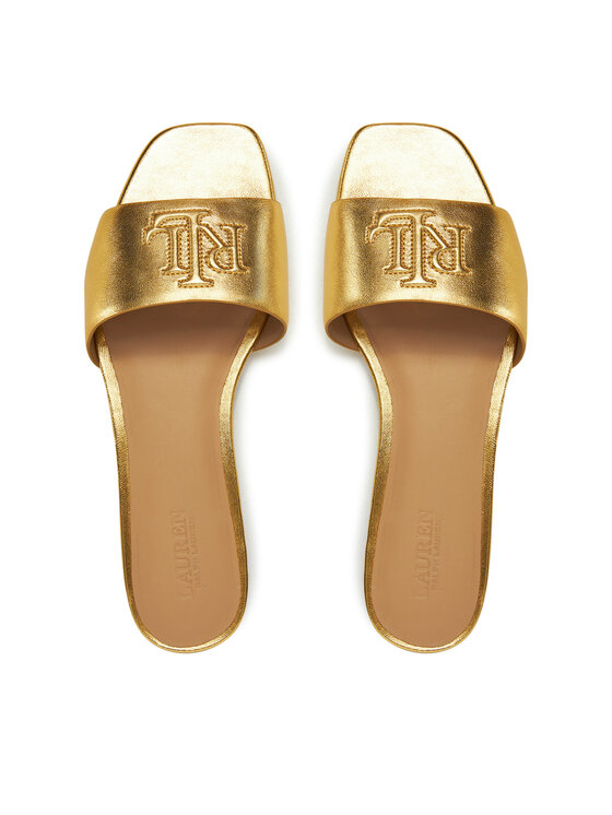 LAUREN RALPH LAUREN LAUREN RALPH LAUREN Şlapi 802970531002 Auriu
