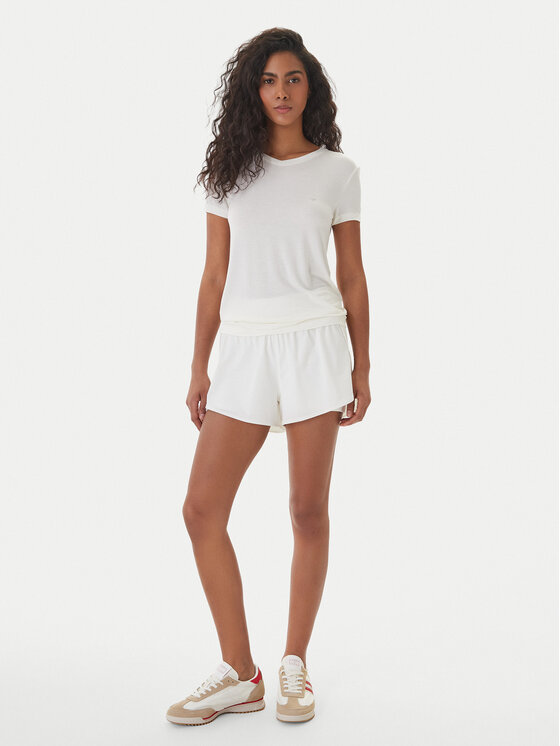 Emporio Armani Emporio Armani T-Shirt EW000409 AF19024 U1131 Bílá Regular Fit