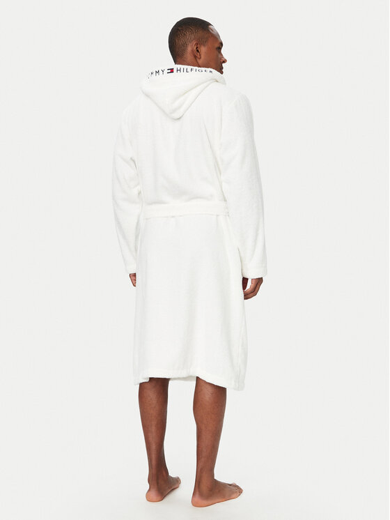 Tommy Hilfiger Tommy Hilfiger Halāts UM0UM03660 Balts Relaxed Fit