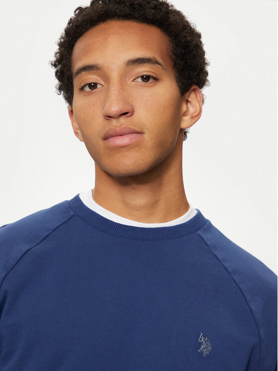 U.S. Polo Assn. U.S. Polo Assn. Μπλούζα MUP1859 Μπλε Regular Fit