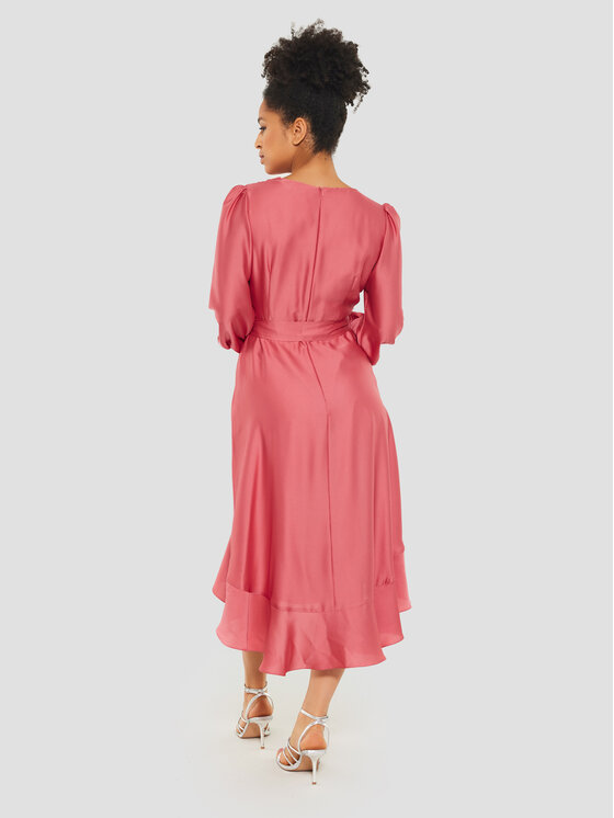 Swing Swing Kokteiļkleita 5AE05800 Sarkans Regular Fit