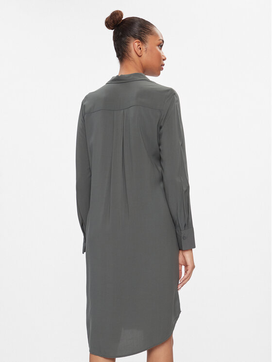 s.Oliver s.Oliver Srajčna obleka 2139371 Zelena Relaxed Fit