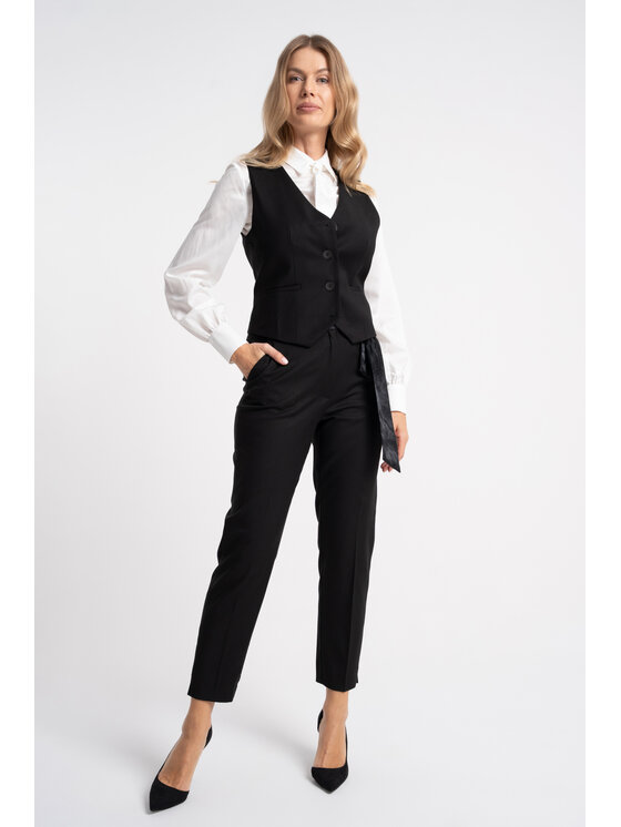 CLICK CLICK Vesta 71-0100 Čierna Slim Fit