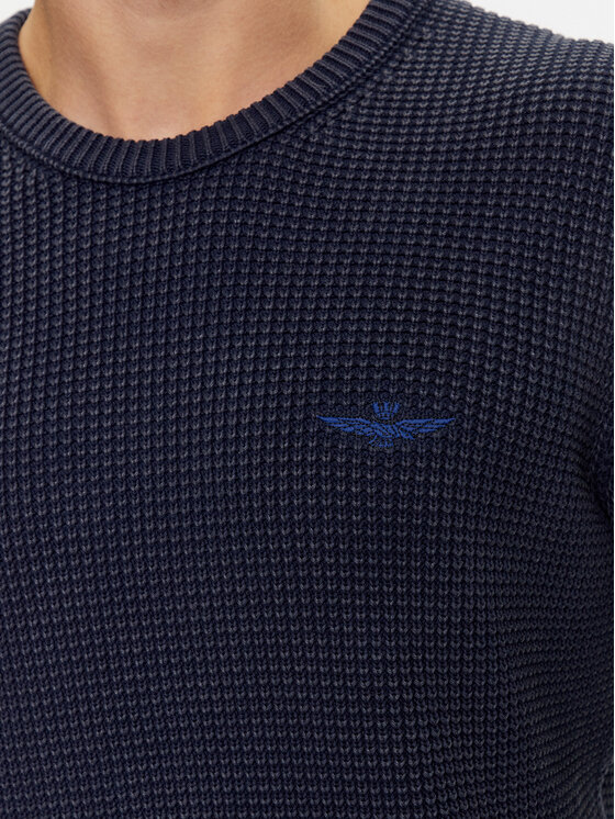 Aeronautica Militare Aeronautica Militare Sweater 232MA1482L512 Sötétkék Regular Fit