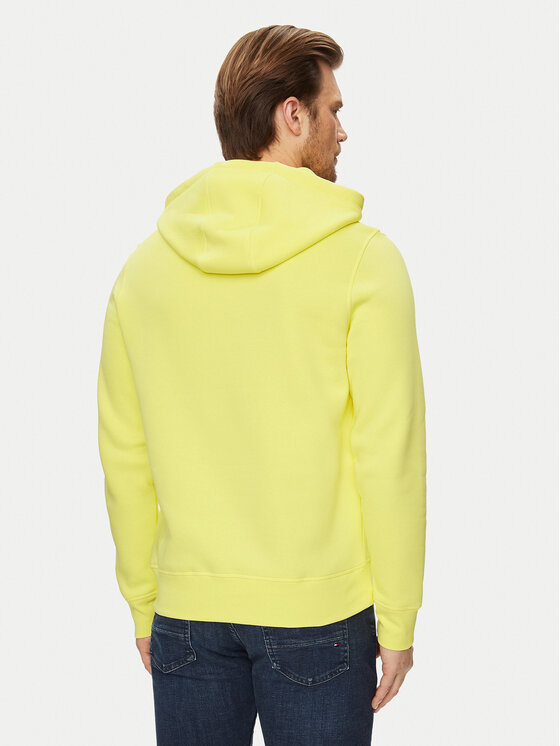 Tommy Hilfiger Tommy Hilfiger Суитшърт Logo MW0MW11599 Жълт Regular Fit