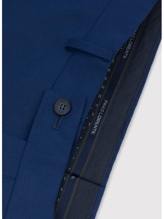 Pako Lorente Pako Lorente Spodnie garniturowe P22SF-6G-019 Granatowy Slim Fit
