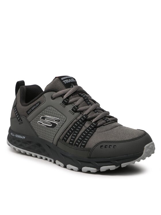 Skechers Skechers Трекінгові черевики Escape Plan 51591/CCBK Сірий