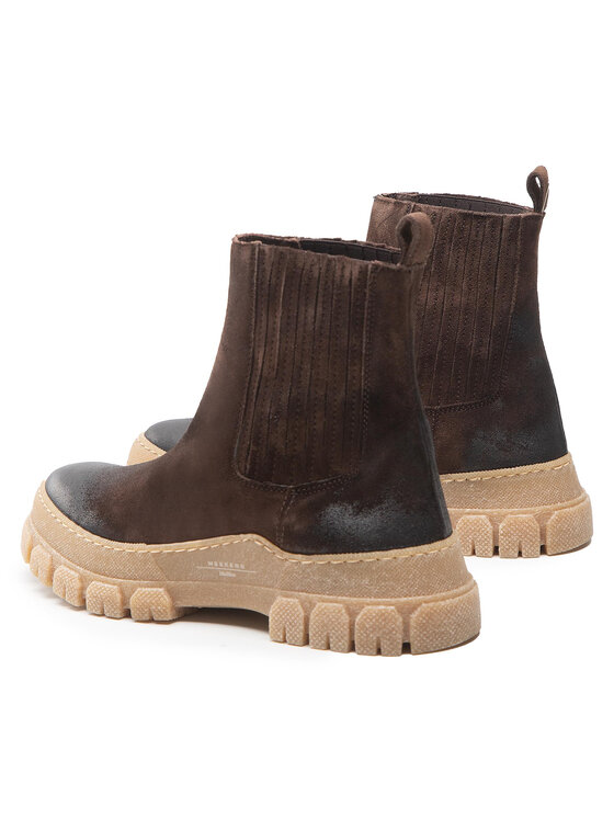 Weekend Max Mara Weekend Max Mara Gležnjarji Chelsea Genepi 57960124600 Rjava