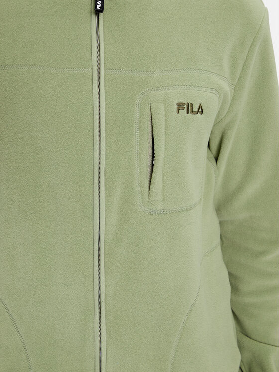 Fila Fila Felpa di pile FAM0457 Verde Regular Fit