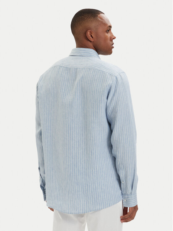 HUGO HUGO Marškiniai Valerio 50562694 Šviesiai mėlyna Modern Fit