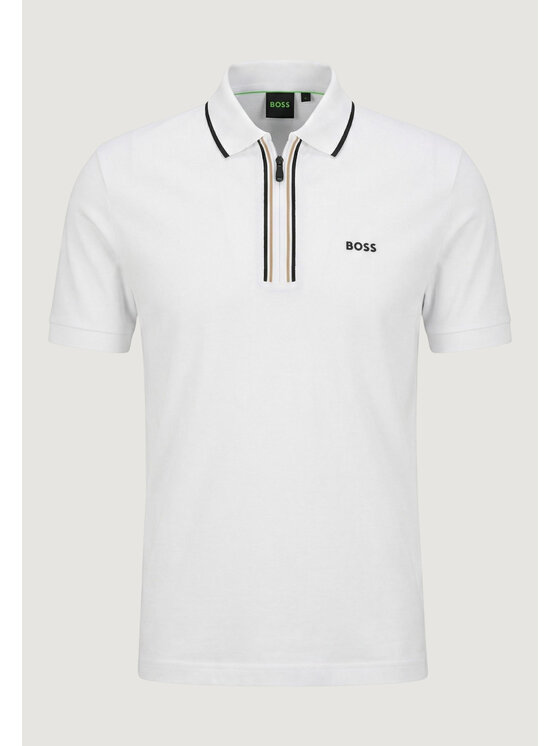 BOSS BOSS Polo Philix GOC 10272836 Bianco Casual Fit
