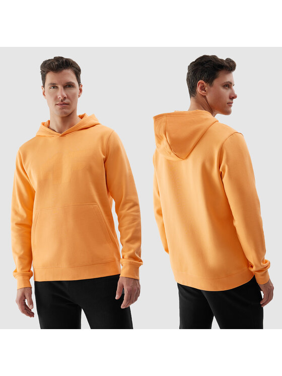 4F 4F Felpa 4FWSS24TSWSM0950 Arancione Regular Fit