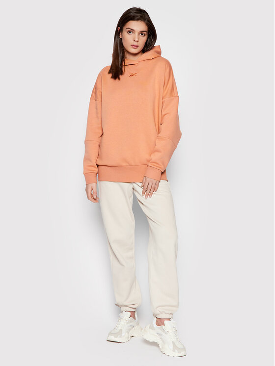 Felpa reebok sales bambino arancione