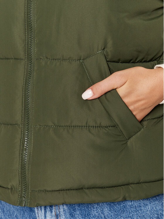 Noisy May Noisy May Bezrękawnik Dalcon 27027287 Khaki Regular Fit