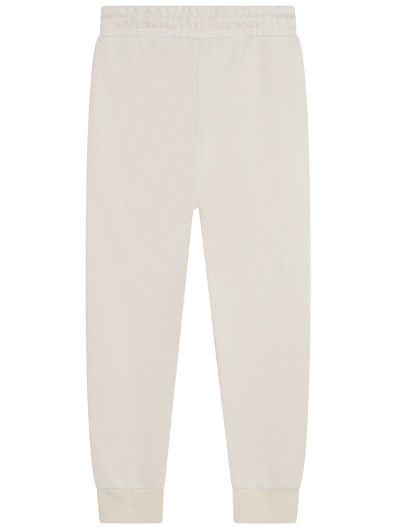 DKNY DKNY Spodnie dresowe D34A85 S Biały Regular Fit