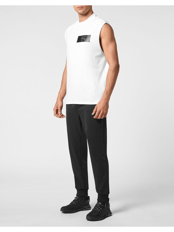 Plein Sport Plein Sport T-Shirt 1011 Biały Regular Fit