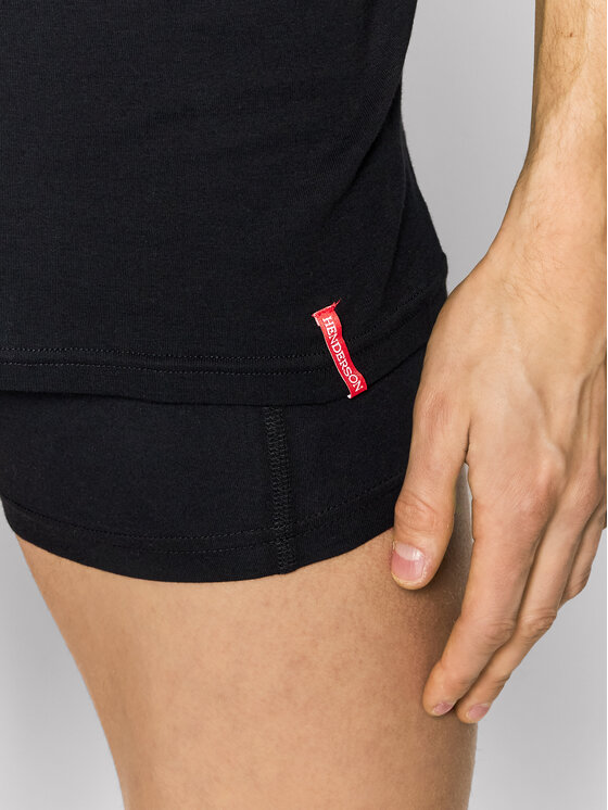 Henderson Henderson Φανέλα 1480 Μαύρο Regular Fit