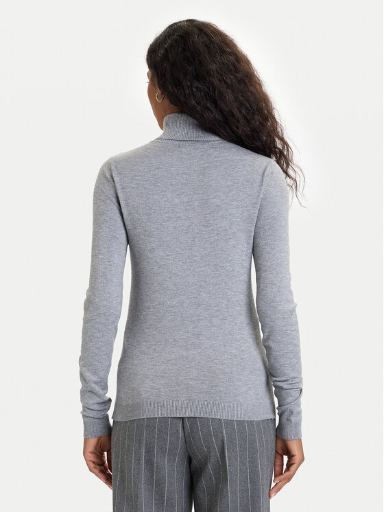 Vero Moda Vero Moda Rolák Happiness 10300472 Šedá Slim Fit