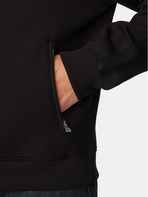HUGO HUGO Суитшърт Deryhood 50567948 Черен Regular Fit