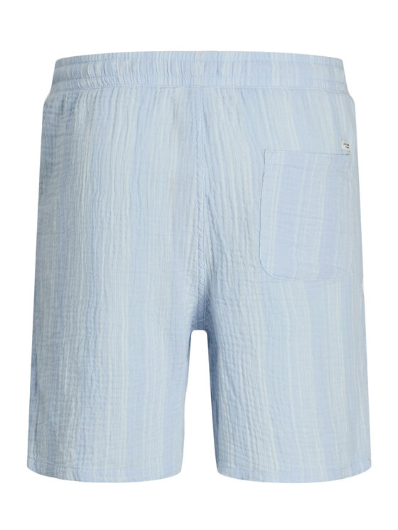 Jack&Jones Jack&Jones Pantalon scurți din material Jaiden 12274758 Albastru celest Relaxed Fit