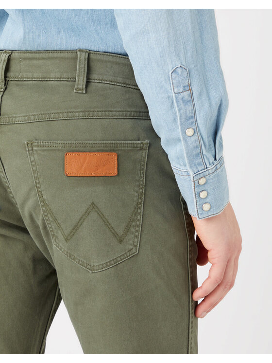 Wrangler Wrangler Jeans GREENSBORO Verde Straight Fit