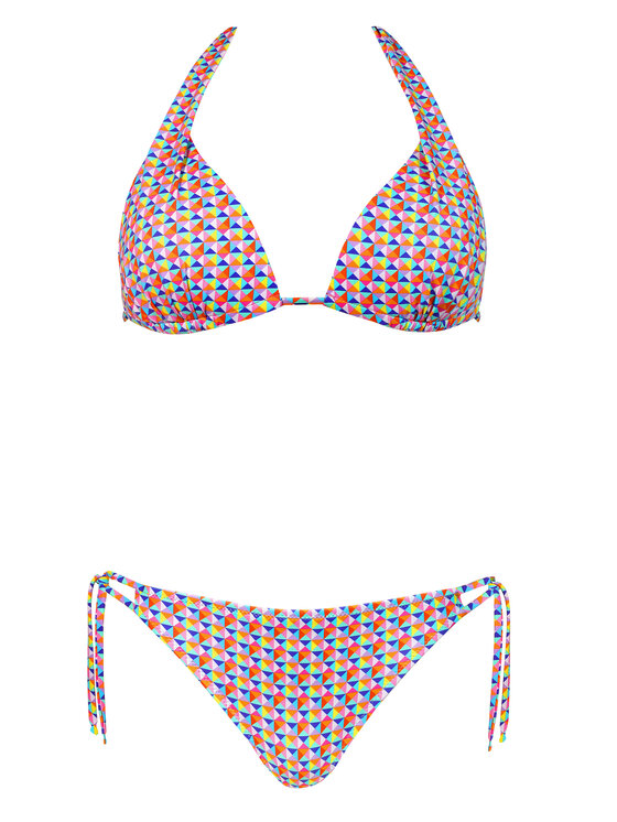 Miss Lou Miss Lou Bikini ML012 Multicolore