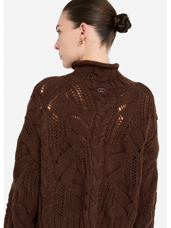 Liu Jo Liu Jo Maglione MF5451MA37R90915 Marrone Regular Fit
